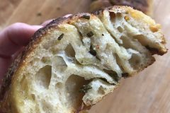 Sage and pecorino bread